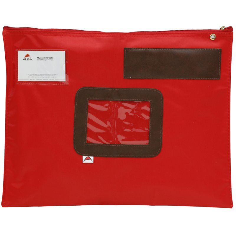 ALBA banktas POPLAT, polyester, blauw, 420×20×320 mm